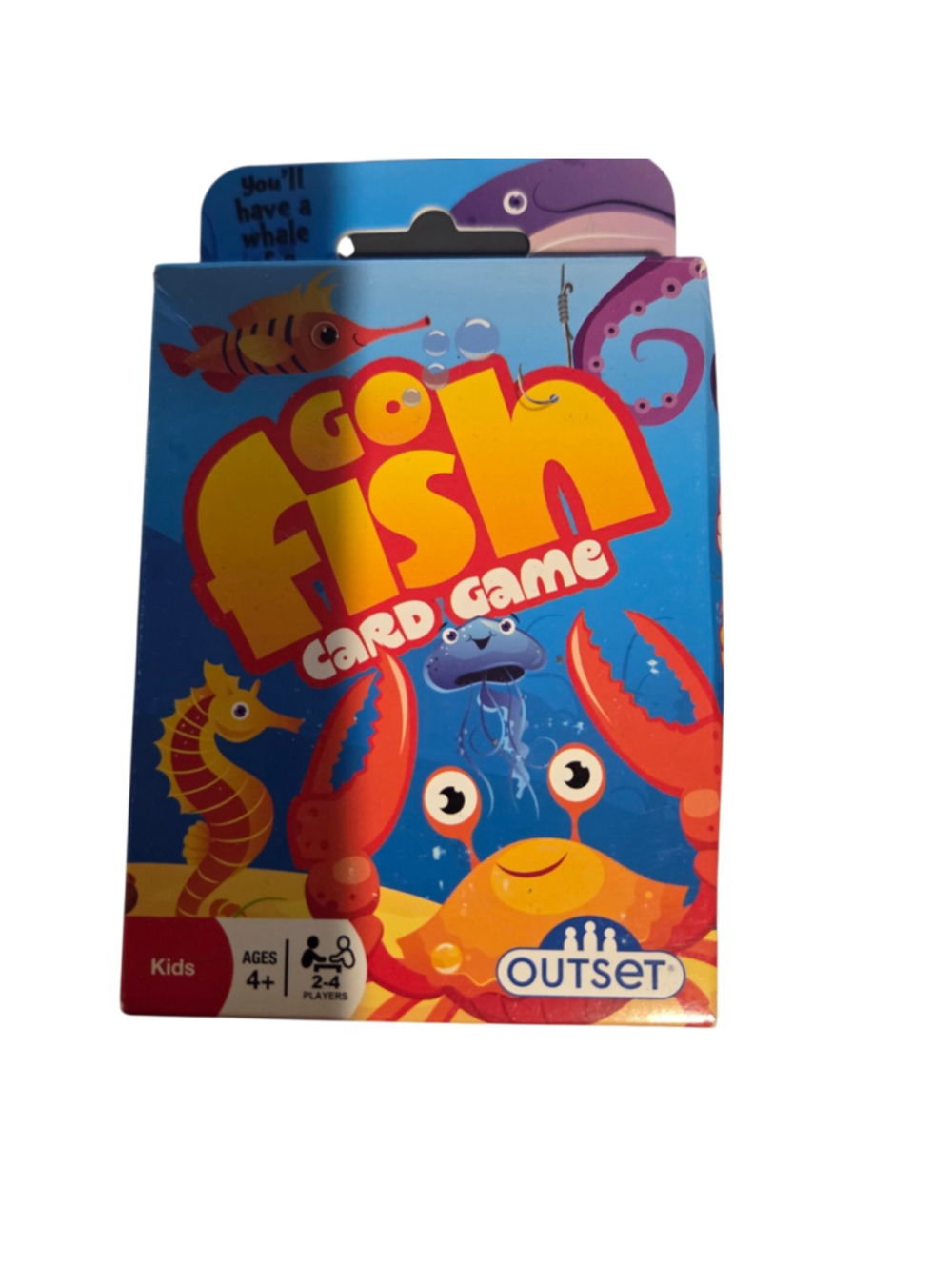 Kids Outset Go Fish Card Game One Size Blue and Orange